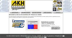 Desktop Screenshot of flottagumiszerviz.hu